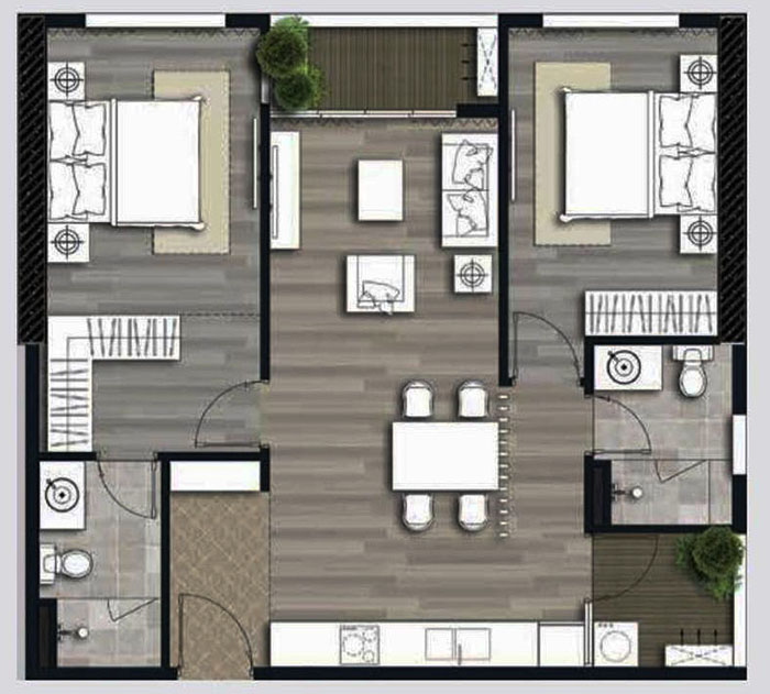 Thiết kế nội thất chung cư